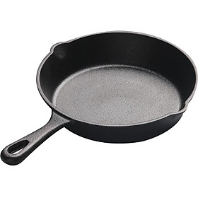 Chảo Chiên Thức Ăn Mini Bằng Sắt Không Lớp Phủ (14cm/16cm/20cm/26cm)