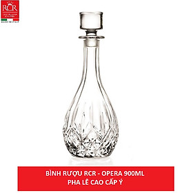 Bình rượu tròn pha lê Ý RCR Opera 900ml 