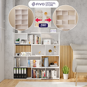 Mua Kệ Sách Để Sàn FIVO FB71 Ngang 150cm Màu Trắng  Thiết Kế Hiện Đại  Điều Chỉnh Kích Thước Thông Minh  Tiết Kiệm Diện Tích