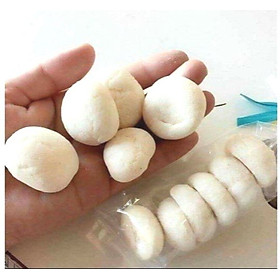 Mua Bánh bao sữa trắng mini 10 bịch/xâu (60 cái)