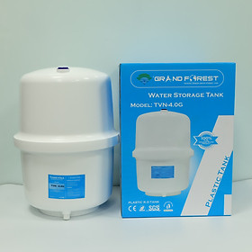 Bình áp máy lọc nước RO Tankvina 4G (10L), bao gồm van xả áp, van bảo vệ, cho tất cả máy lọc nước, Hàng chính hãng