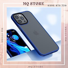 Ốp lưng viền màu lưng nhám trong chống sốc hiệu J-Case dành cho iPhone 11 Pro Max, 12 Pro Max( hàng chính hãng)