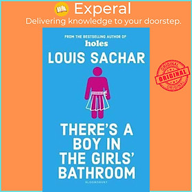 Sách - There's a Boy in the Girls' Bathroom : Rejacketed by Louis Sachar (UK edition, paperback)