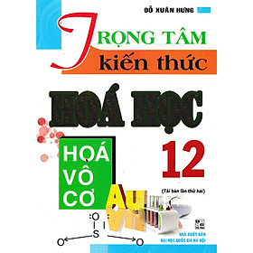 TRỌNG TÂM KIẾN THỨC HÓA HỌC 12 HÓA VÔ CƠ