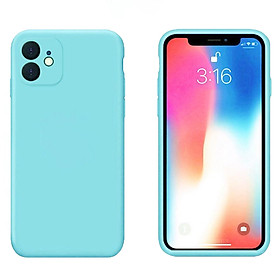 Ốp Lưng Silicone Dẻo Lót Nhung Nỉ Chống Sốc Dành Cho Các Dòng Điện Thoại iPhone 11 ( 6.1