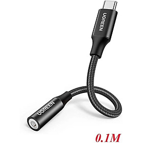 Mua Cáp chuyển đổi Type C sang 3.5mm UGREEN AV142|Không chip DAC | Thiết kế cáp hiện đại  nhỏ gọn | Hàng chính hãng | Bảo Hành 18 Tháng 1 Đổi1
