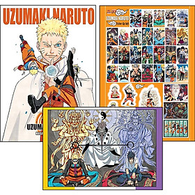 Truyện Tranh – Tuyển Tập Tranh Masashi Kishimoto – Uzumaki Naruto – Naruto Artbook (Tặng Kèm Poster Gập & Bảng Sticker