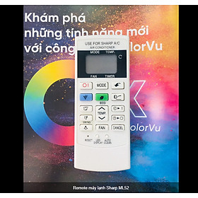 Remote máy lạnh Sharp ML52 hàng chính hãng