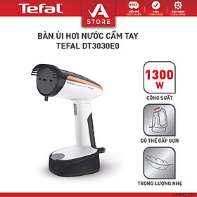 Bàn ủi hơi nước gập cầm tay tiện lợi Tefal DT3030E0 - Hàng Chính Hãng