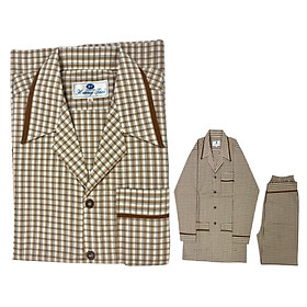 Bộ Pyjama HUONGTAM Kate tay dài nam cao cấp(PDK01N20). Chất liệu loại tốt: mềm mại, thoáng mát, không phai màu