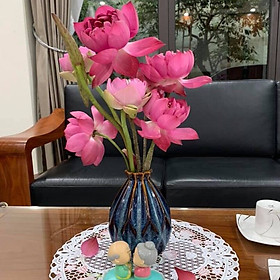Mua CÁC BỘ SƯU TẬP BÌNH CẮM HOA  BÌNH TRANG TRÍ MEN XANH HỎA BIẾN ĐẲNG CẤP SẢN XUẤT TẠI XƯỞNG GỐM SỨ authentic bat trang