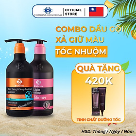 Combo Dầu Gội Xả Chăm sóc tóc nhuộm dưỡng tóc bóng mượt Dr's Formula