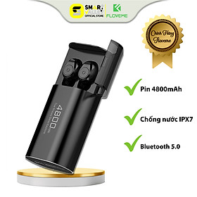 Mua Tai nghe bluetooth  kiêm sạc dự phòng FLOVEME F11 –  Kiểu dáng sang trọng - Âm thanh HIFI chất lượng sống động –  Dung lượng pin 4800mAh sử dụng liên tục tới 7h - Chống nước IPX5  - Hàng Chính Hãng