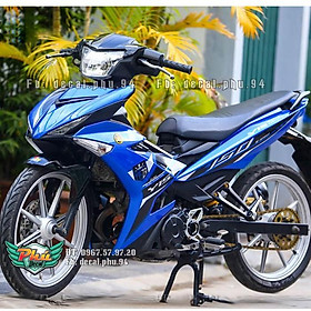 Tem rời Exciter 150 Y15 ZR xanh GP