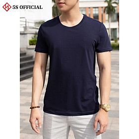 Áo Thun Nam 5S Cổ Tròn (ATSS199) Cao Cấp Trẻ Trung, Thoáng Mát N2