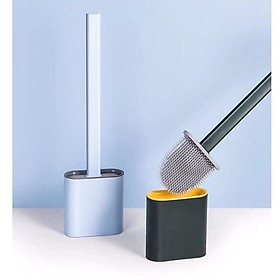Mua Cọ vệ sinh chổi cọ bồn cầu dụng cụ cọ rửa toilet cán dài nhà vệ sinh thông minh tiện lợi