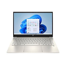 Máy tính xách tay Laptop HP Pavilion 14-dv2072TU (7C0W1PA)/ Warm Gold/ Intel Core i7-1255U/ RAM 8GB/ 512GB SSD/ 14inch FHD/ Win 11H/ 1Yr - Hàng chính hãng