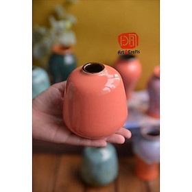 Mua Lọ hoa mini siêu cute  sứ Bát tràng  men hoả biến  trang trí để bàn cafe  quán ăn  quán trà