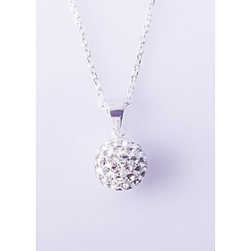 Bộ dây chuyền liền mặt trang sức bạc Ý S925 Bạc Xinh - Bồ công anh PP1158