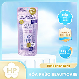 Gel Chống Nắng Nâng Tone Da Hatomugi UV Care & Tone Up UV Milky Gel SPF50+ PA++++ (Tuýp 70g)