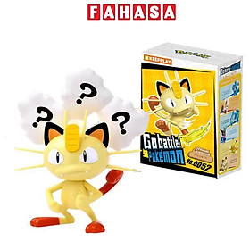 Đồ Chơi Lắp Ráp Go Battle! Pokémon Vol 1 - Meowth - Keepplay 32397