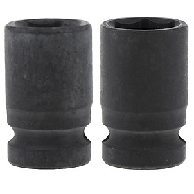 2pcs Impact Socket 1/2