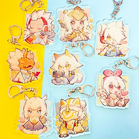 ( Mica trong acrylic ) Móc khóa SKY CHILDREN OF THE LIGHT VER LẤP LÁNH quà tặng xinh xắn dễ thương in hình anime chibi (MẪU GIAO NGẪU NHIÊN)