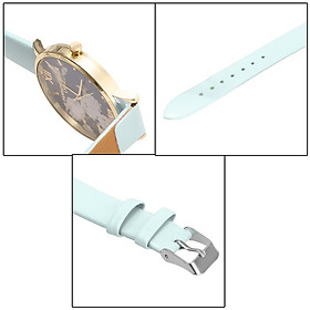 Women Watch Leather Band Analog Quartz Wrist Watches Fashion Gift