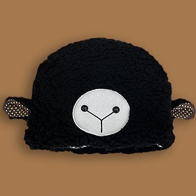 Mũ Len Mặt Cừu Dễ Thương Jussy Fashion Nón Len Beanie Chất Len Bông Mịn Ấm Áp Có Lớp Lót Nhiều Màu Hot Trend