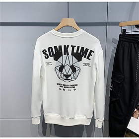 Áo nỉ nam dáng ôm, Áo sweater nam chất đẹp dày dặn in Gấu Trúc lạ mắt mã NZ665