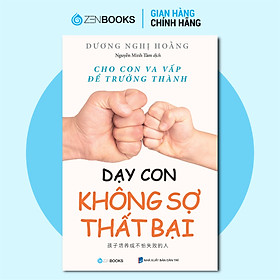 Sách - dạy con không sợ thất bại