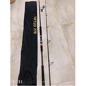 Cần câu 2 khúc Osaka dài 3m rỗng cần cực khoẻ y hình