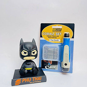 Bộ dao cạo ba via Noga NG8250 COBALT S kèm 20 lưỡi dao cho nhựa và vât liệu cứng