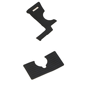 2 Pieces Bottom Base Cover &Left Rubber Grip Cover for Canon 5DIII Camera