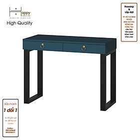 [Happy Home Furniture] WESLEY, Bàn trang điểm chân sắt - 2 ngăn kéo,  100cm x 45cm x 75cm ( DxRxC), BAN_011