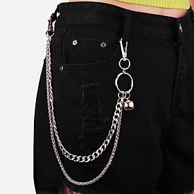 Dây chuyền thắt lưng nữ denim cá tính