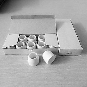 Mua Chụp khí cắt plasma P80 - Sứ cắt plasma P80 loại tốt có viền kim loại bảo vệ sứ( Hộp 10 cái)