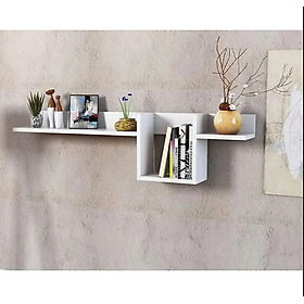 Mua Kệ Gỗ Trang Trí Treo Tường Sáng Tạo Tundo CTKT506 KT 120 x 30 x 16.7cm