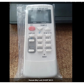 Mua Remote Máy Lạnh SHARP ML53 hàng chính hãng