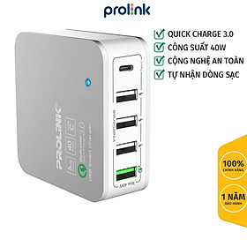 Mua Củ sạc nhanh 5 cổng Prolink PDC54001 - Hàng chính hãng