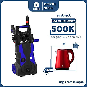 Máy Phun Xịt Rửa Cao Áp Kachi MK263 1900W tặng kèm xịt gầm và xịt xoáy - Hàng chính hãng