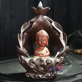 Mua Thác khói trầm hương tam thánh tọa vòng sen