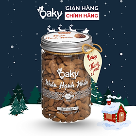 Hạt Hạnh Nhân Oaky 250g (Size Nhỏ) - Nhập Khẩu Mỹ, Ăn Vặt Healthy, Giàu Dinh Dưỡng Tự Nhiên
