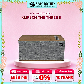 Loa bluetooth klipsch the three ii - hàng chính hãng