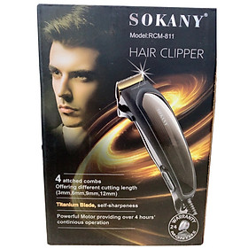 Tông Đơ Cắt Tóc Chuyên Nghiệp Sokany 811-Hàng Chính Hãng
