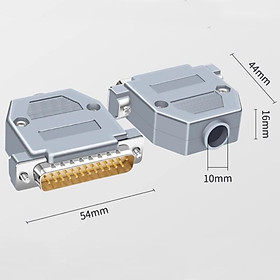 Mua Đầu hàn Com LPT DB25 chân đồng vỏ ốp nhựa cứng HD-Link YL-2513. HÀNG CHÍNH HÃNG