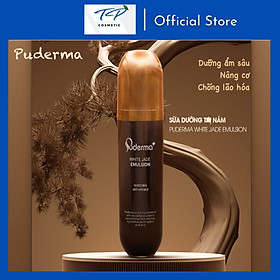 [Freeship] Sữa Dưỡng Hỗ Trợ Mờ Nám Puderma White Jade Emulsion 100ml: mờ thâm nám, nâng cơ, chống lão hóa.