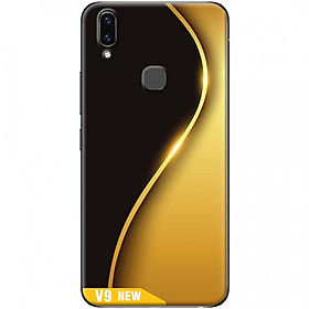 Ốp lưng dành cho Vivo V9 mẫu Hình chữ S vàng