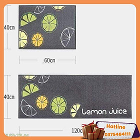 Mua Set 2 Thảm Bếp Chống Trượt Giao Màu Ngẫu Nhiên Kt 40X60 Và 40 X120 - Hàng Loại 1