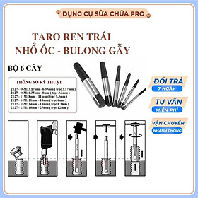 Mua Bộ tháo ốc vít bị gãy 6 món - hàng chất lượng cao